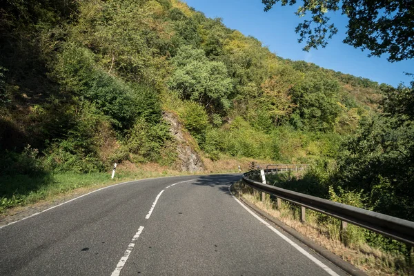 Camino Empinado Montaña Junto Mosela Alemania —  Fotos de Stock