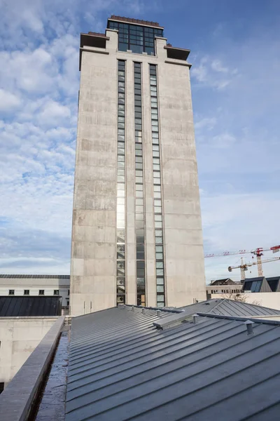 Dit Grote Gebouw Toren Van Boeken Gent — Stockfoto
