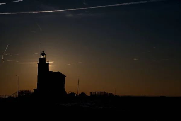 Lichthouse whit lever de soleil — Photo