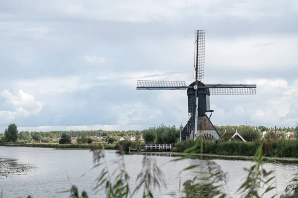 Kinderdijk w Holandii — Zdjęcie stockowe