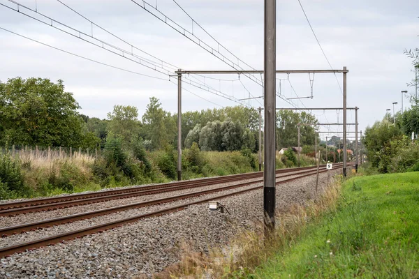 Dráha běží do hloubky — Stock fotografie