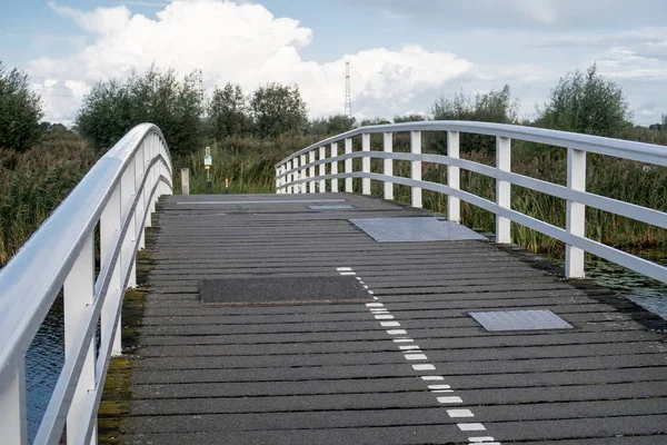 Caminhada e ponte de ciclo — Fotografia de Stock