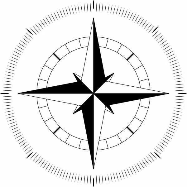 Compass vector icon. Compass icon for web and app — Stock Vector