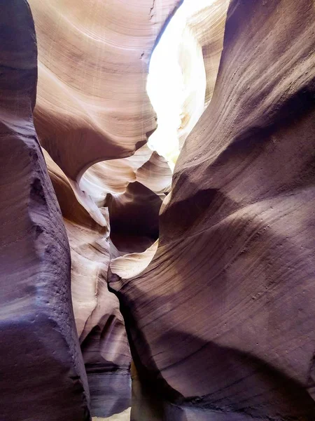 Feltárása Gyönyörű Antilop Canyon Arizona Usa — Stock Fotó