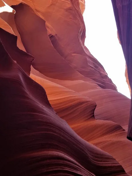 Het Verkennen Van Prachtige Antelope Canyon Arizona Usa — Stockfoto