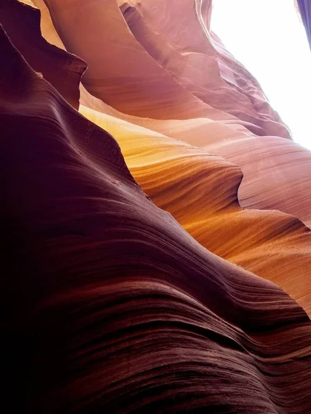 Esplorare Bellissimo Antelope Canyon Arizona Usa — Foto Stock