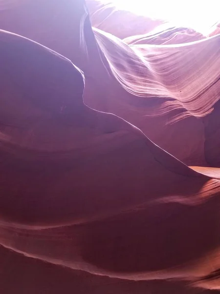 Explorando Hermoso Antelope Canyon Arizona —  Fotos de Stock