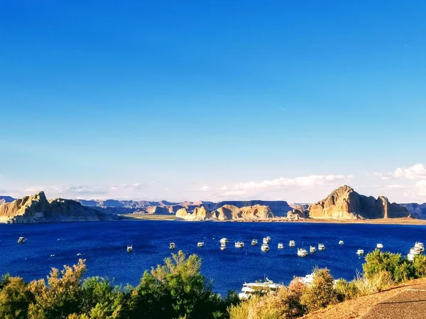 Güzel Lake Powell Arizona keşfetmek