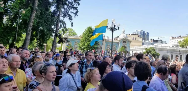 Ukrayna Devlet Başkanı Volodymyr Zelensky Kiev Ukrayna'nın açılışı 20.05.2019