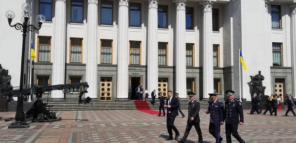 Ukrayna Devlet Başkanı Volodymyr Zelensky Kiev Ukrayna'nın açılışı 20.05.2019