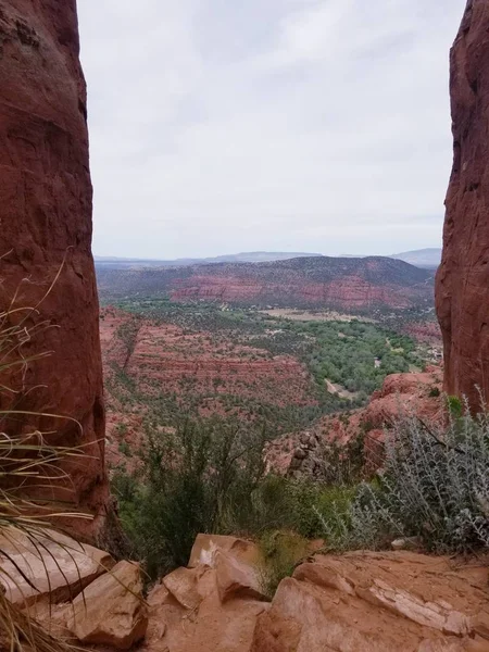 Güzel bir Sedona Arizona Abd'de Yürüyüş