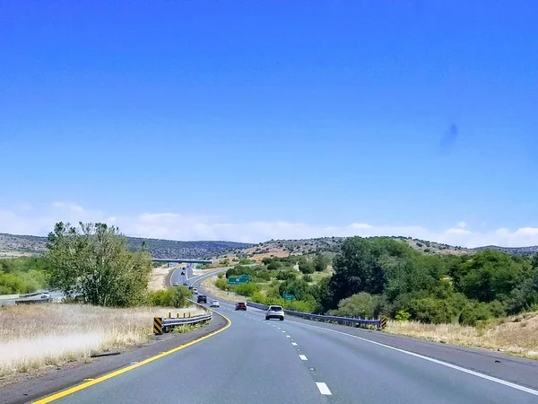 Arizona ABD yolu ile peyzaj
