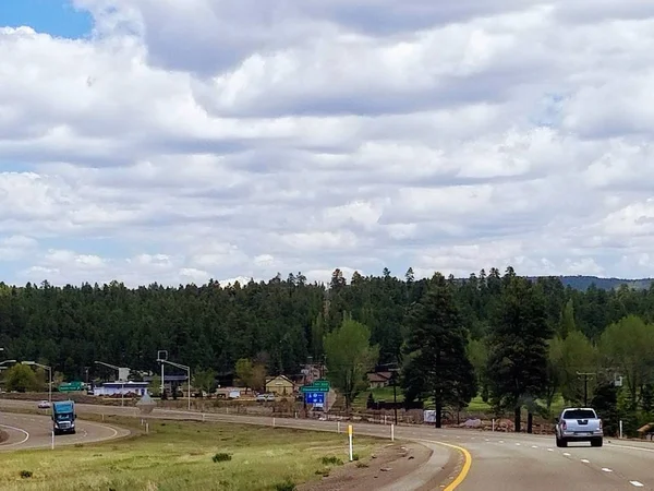Arizona ABD yolu ile peyzaj
