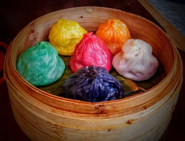 lezzetli etnik buğulanmış dim sum köfte 