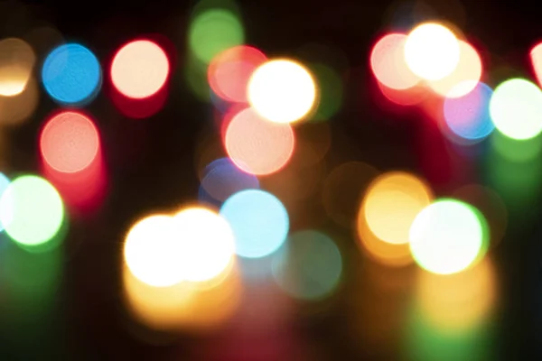 Işığın soyut bokeh arkaplanı.