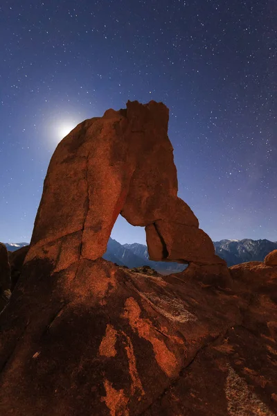 Boot Arch in Alabama Hills, California, USA