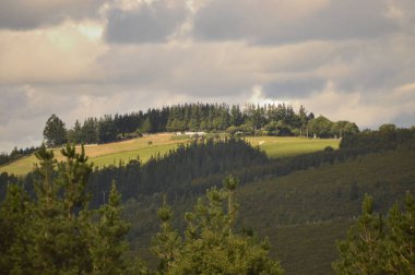 Pederando por la aldea de fonsagrada y campos sus casas