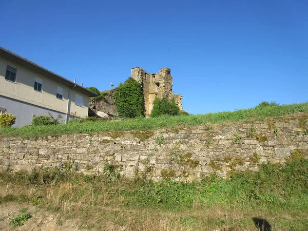 Paseo Por Pueblo Aldea Fonsagrada Lugo — Foto Stock