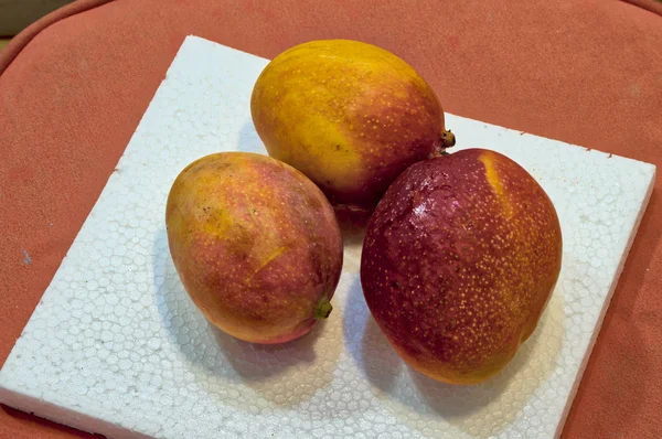 Fruta Mangues Tropicales Herradura Granada — Photo