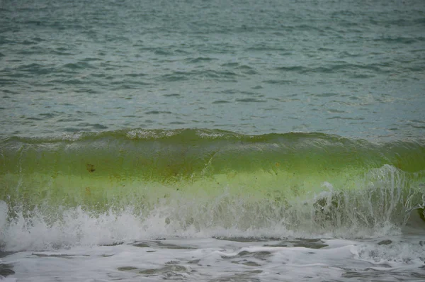 蹄鉄のビーチで波グラナダ アンダルシア スペイン — ストック写真