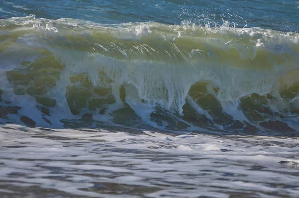 Zwellen Het Strand Van Het Dorp Hoefijzer — Stockfoto