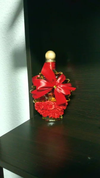 Red Christmas decoration objects and more