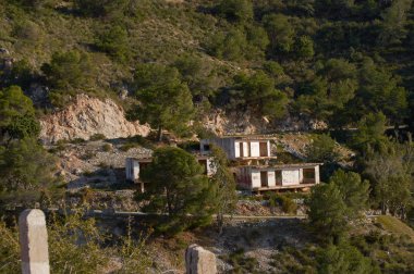 Granada Hill'de dağda öğleden sonra yürüyüş