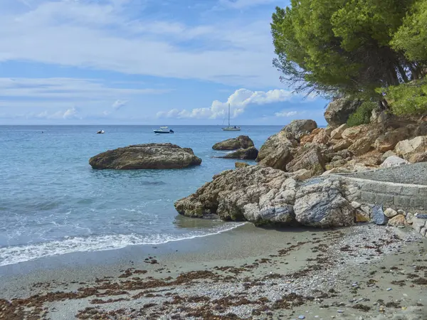 Landschap Uitzicht Het Hoefijzer Van Granada Andalusië — Stockfoto