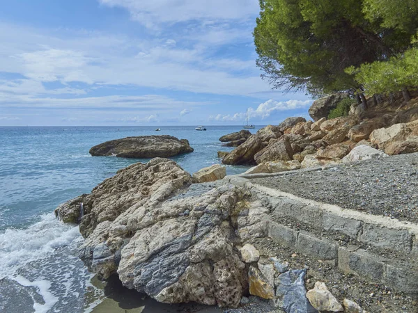 Landschap Uitzicht Het Hoefijzer Van Granada Andalusië — Stockfoto