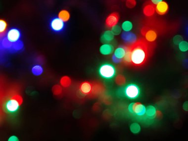 Noel ağacı ışıkları bir kavanoz içinde