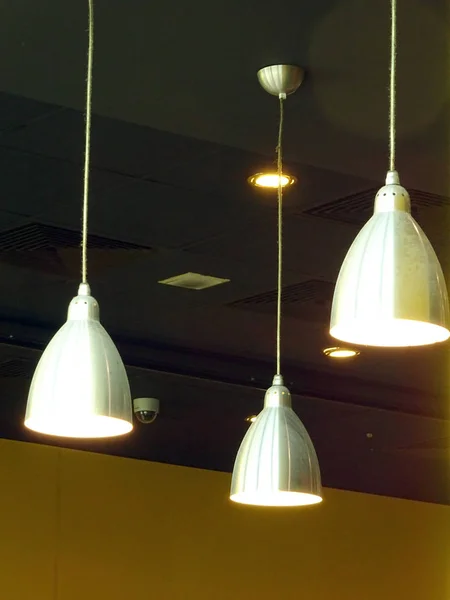 Ultra Nowoczesne Lampy Wewnętrzne — Zdjęcie stockowe