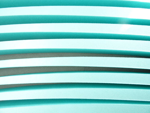 Abstract Green Linear Shapes