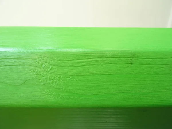 Eenvoudige Groene Gelakt Hout — Stockfoto