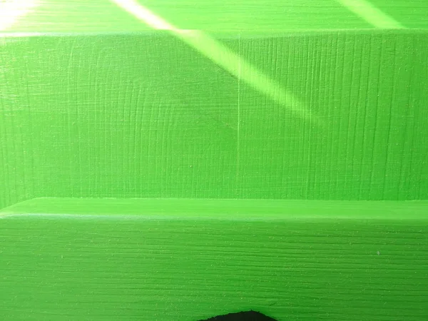 Simple Green Painted Wood