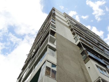 Eski oturma blok köşesi