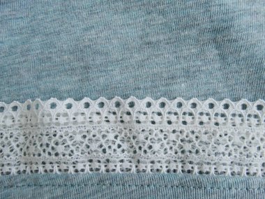 Mavi ve beyaz bir bez görünümünü kapat