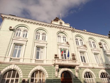 Gündüz binanın Vintage Cephe 