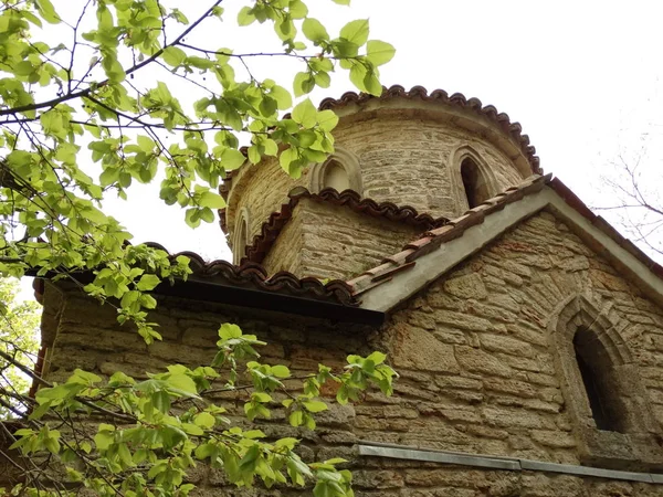 Oude Bulgaarse Kerk Het Paleis Van Tuin Van Balchik Bulgarije — Stockfoto