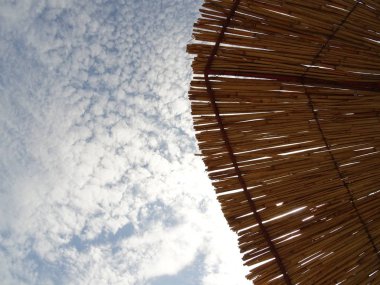 Saman Beach tente görünümü yukarıdan