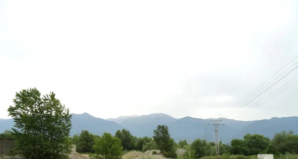 Hermosa Vista Montaña Durante Día — Foto de Stock