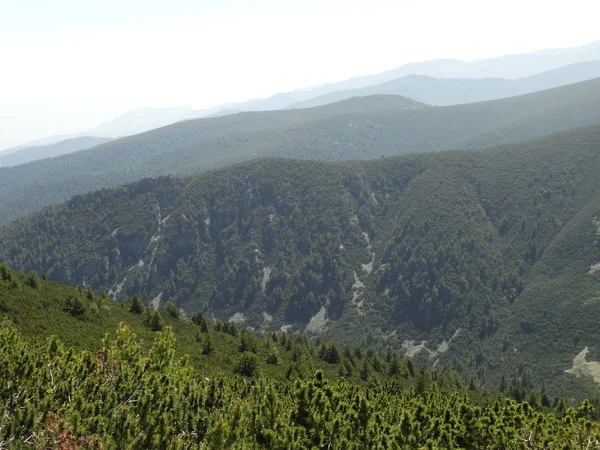 Vista Desde Pico Yastrebets Montaña Rila Bulgaria — Foto de Stock