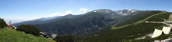 Visa Från Yastrebets Peak Rilabergen Bulgarien — Stockfoto