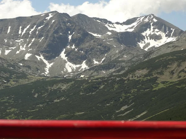 Vista Desde Pico Yastrebets Montaña Rila Bulgaria — Foto de Stock