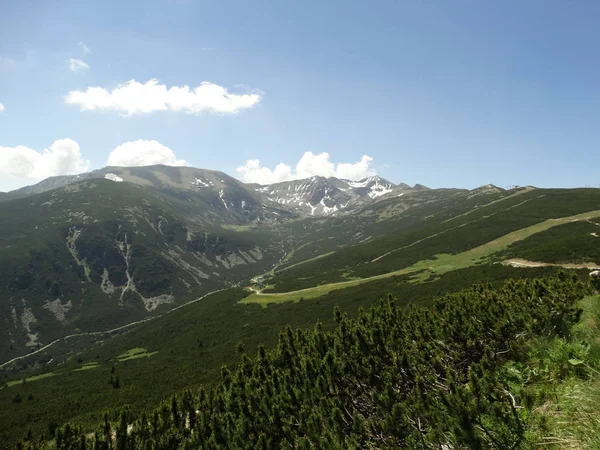 Vista Desde Pico Yastrebets Montaña Rila Bulgaria — Foto de Stock