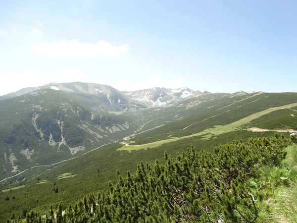 Vista Desde Pico Yastrebets Montaña Rila Bulgaria — Foto de Stock