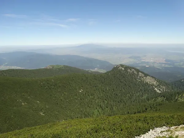 Vista Desde Pico Yastrebets Montaña Rila Bulgaria —  Fotos de Stock