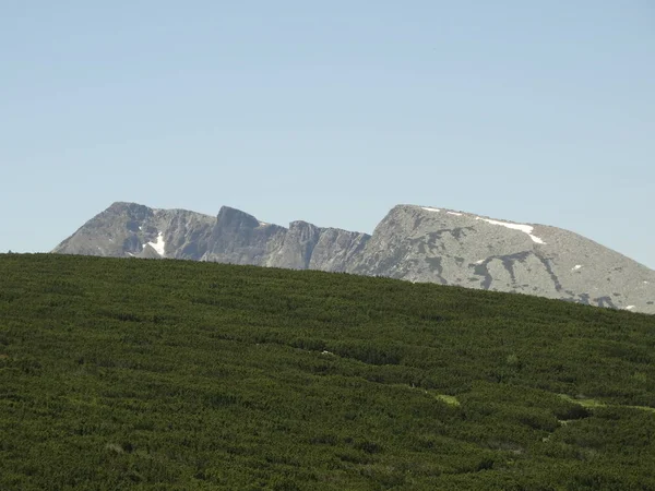 Yastrebets Tepe Rila Dağı Bulgaristan Görünümünden — Stok fotoğraf