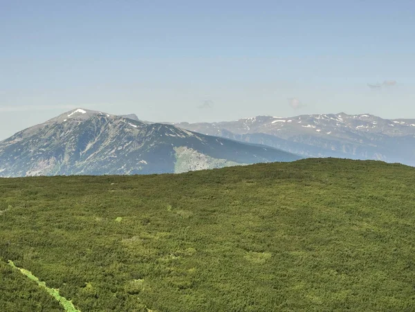 Pemandangan Dari Puncak Yastrebets Gunung Rila Bulgaria — Stok Foto