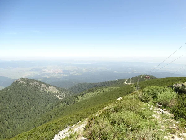 Pemandangan Dari Puncak Yastrebets Gunung Rila Bulgaria — Stok Foto