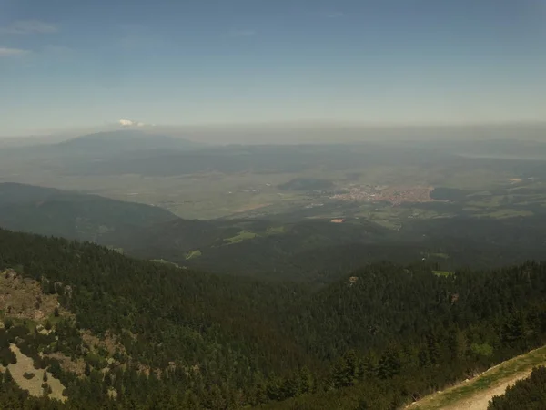 Vista Desde Pico Yastrebets Montaña Rila Bulgaria —  Fotos de Stock